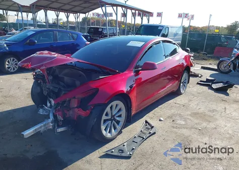 2023 Tesla Model 3 Long Range Dual Motor All-Wheel Drive z USA, uszkodzony, nr VIN 5YJ3E1EB7PF416198